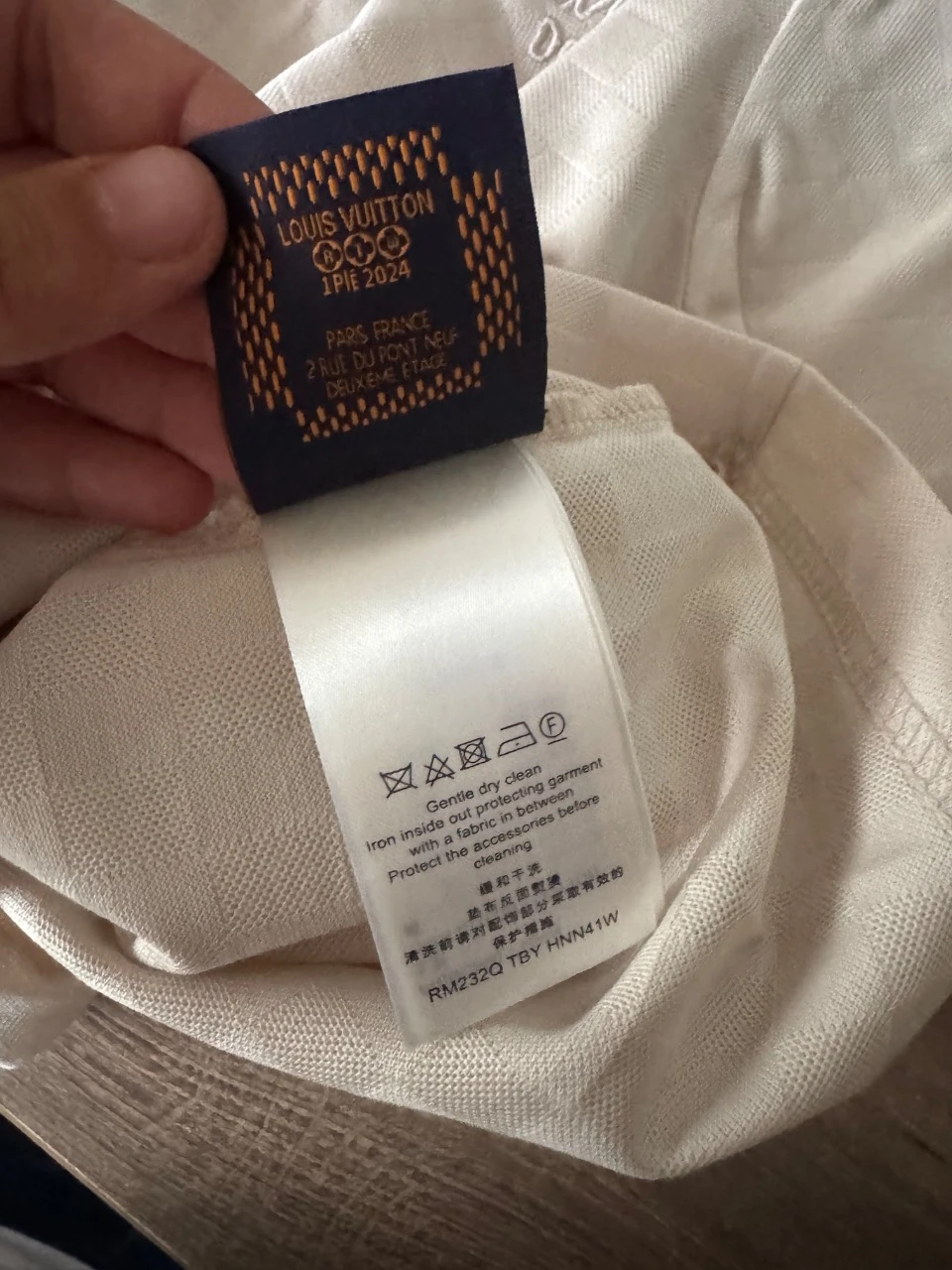 Camisa Polo Damier signature – photo 5